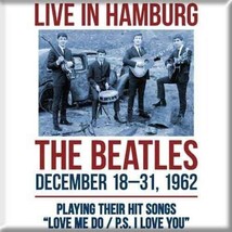 BEATLES live in hamburg FRIDGE MAGNET official merchandise SEALED - £4.64 GBP