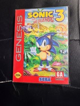 Sonic the Hedgehog 3 ( Sega Genesis 1994) Game + Case /NO Manual - £31.14 GBP