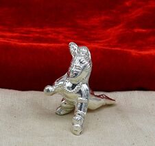 925 sterling silver Krishna, Ladu Gopal statue sculpture figurine articl... - $129.68