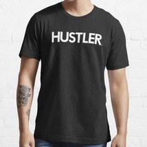  Poolhall Junkies Hustler Billiards Men&#39;s Black Cotton T-Shirt - £16.87 GBP