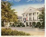 Williamsburg Inn &amp; Lodge Brochure 1950&#39;s Colonial Williamsburg Virginia - $31.71