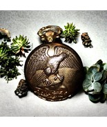 Watch-It old vintage pocket watch a beautiful golden color with eagle - €42,12 EUR
