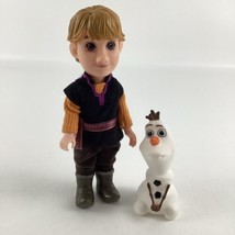 Disney Animators Frozen Toddler Mini 6&quot; Doll Kristoff Olaf Snowman Figur... - $24.70