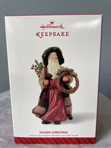 HALLMARK 2014 Ornament FATHER CHRISTMAS 11th in Series New SHIP FREE - £38.54 GBP