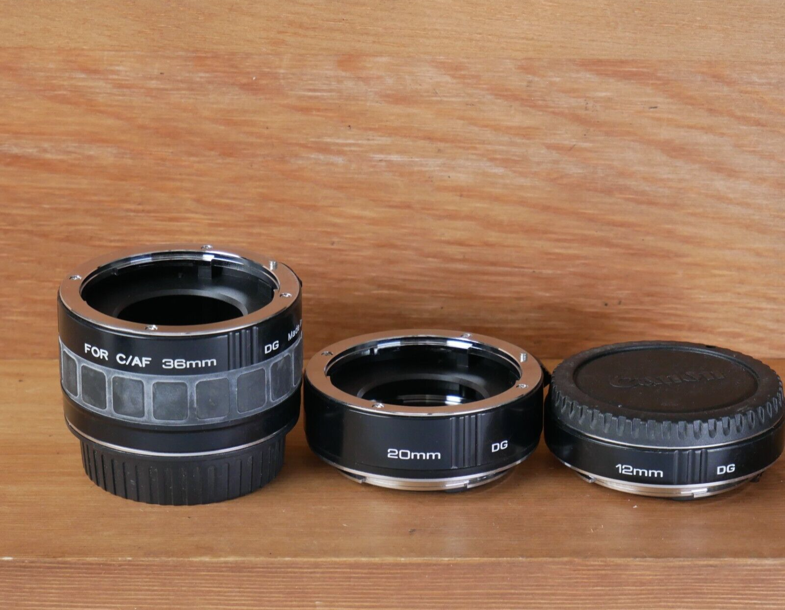 Kenko DG Extension Tube Set for Canon EF SLR DSLR Camera 36MM 20MM 12MM - $39.55