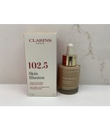 Clarins Skin Illusion Natural Hydrating Foundation #102.5 Porcelain NIB 1 oz - $34.64