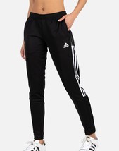 Adidas Tiro 21 GS6238 Women&#39;s 3 Stripe Track Pants - XS  Black - £25.63 GBP