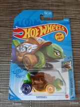 Hot Wheels Turtoshell 2021 Street Beasts Collection Green Turtle Car - £4.85 GBP