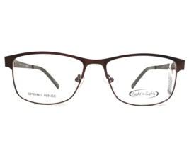 Eight to Eighty Eyeglasses Frames KEN BROWN Square Full Rim Solid 55-17-140 - £32.86 GBP