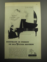 1957 RCA Victor Album Ad - Mendelssohn Songs without Words Ania Dorfmann - £14.82 GBP