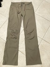 Prana Pants Womens Size 4 Olive Halle Straight Leg Stretch Roll Up Draws... - $600.60 MXN