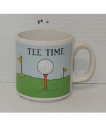 Vintage russ berrie &quot;TEE TIME&quot; Golf Coffee Mug Cup Ceramic - €12,66 EUR