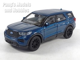 4.75 Inch 2023 Ford Explorer 1/42 Scale Diecast Model by Welly - BLUE - $15.83