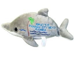 12&quot; Wishpets Cody Dolphin Plush Ripleys Panama City Florida B EAN Bag Souvenir Toy - £7.10 GBP