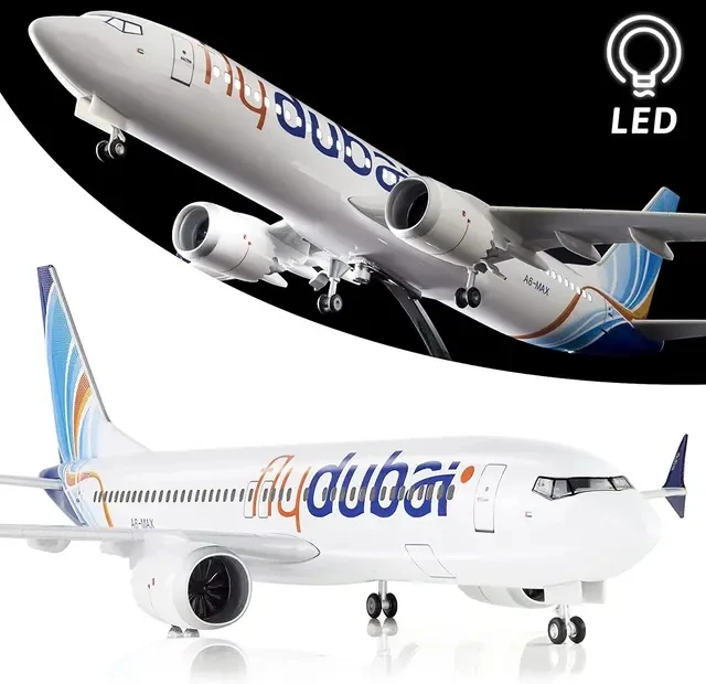 1/160 Scale 50 5CM Airplane Airbus A380 Air France -No lights Dubai Boei... - £61.28 GBP