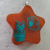 Resin Star keychain -Boo and Piranha  - $8.00