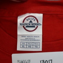 Philadelphia Phillies Shirt Mens XL Red Delta MLB Short Sleeve Preshrunk... - $22.75