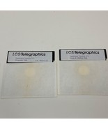 LCS/Telegraphics v3.0 5.25&quot; Disk Program Fonts Utilities Vintage Computing - $8.28