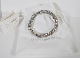 Atelier Swarovski By Christopher Kane Bolster Bracelet Crystal One Size NIB - £138.86 GBP