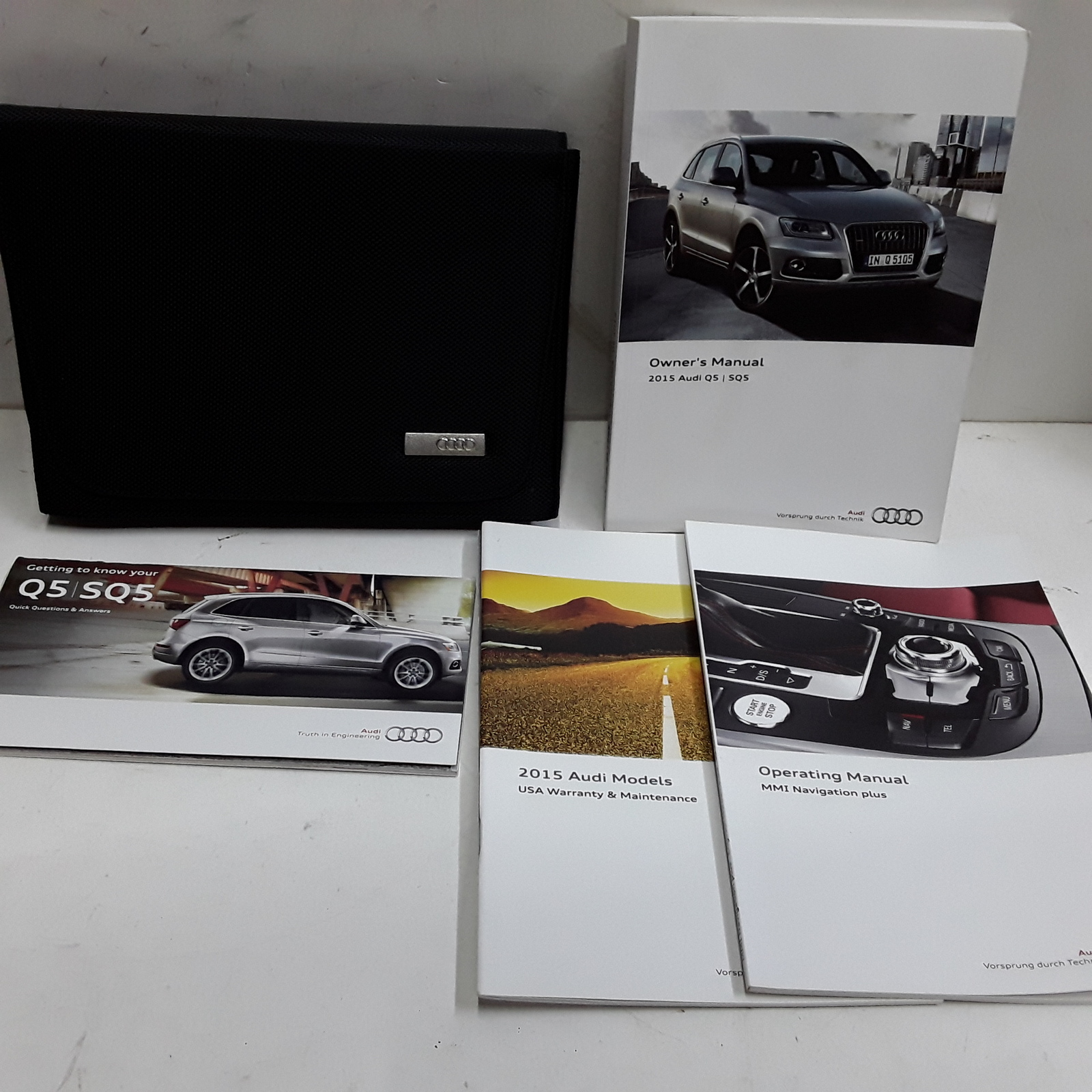 2015 Audi Q5, SQ5 Owners Manual - $53.38
