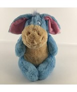 Disney Baby Babies Winnie The Pooh Eeyore 12&quot; Plush Stuffed Animal Toy L... - $40.53 CAD