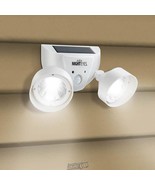 Ideaworks-Night Eyes Solar Security Light/Alarm White 70-Decibel Siren - £18.77 GBP