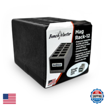 Benchmaster 1911 Single Stack 12-Unit Magazine Rack Gun Safe Organizer - $42.41