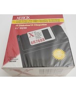 Vintage Xerox Diskettes 10-3 1/2&quot; DS/HD Gold Series IBM Formatted 8R7688... - £19.40 GBP