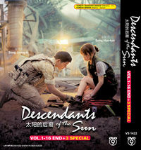 DVD Korean Drama Series Descendants Of The Sun (Volume 1-16 End) + 3 Special - £57.01 GBP