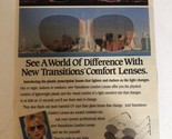 Transitions Comfort Lenses Vintage Print Ad Advertisement pa21 - $5.93