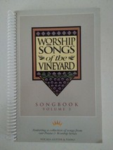 Worship Songs Of The Vineyard Volume 3 Songbook - £14.06 GBP