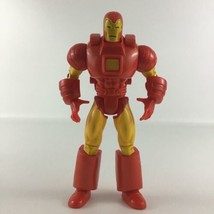 Marvel Deluxe Edition Iron Man Action Figure 10&quot; Poseable Vintage 1995 Toy Biz - £21.86 GBP