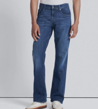 7 For All Mankind Sz 38x34 Brett Jeans Modern Bootcut Cotton Denim BLHZ NEW - £39.34 GBP