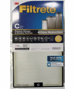 3M Filtrete Size C Filter True HEPA Filtration #1150098  New In Box - $17.77