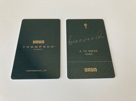 Thompson Madrid Hotel Plastic Room Key Card Spain - £6.25 GBP