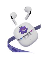 Pokemon Wireless Earphones Gengar Pikachu Bluetooth Gaming Headphones Bo... - $35.60