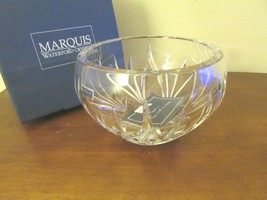 WATERFORD MARQUIS CRYSTAL BOWL 7&quot; WYNDMERE  NEW W/TAG BOX - $42.52