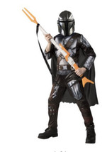 Rubies Star Wars Mandalorian Child Halloween Costume Blaster Not Included Sz S - £32.00 GBP