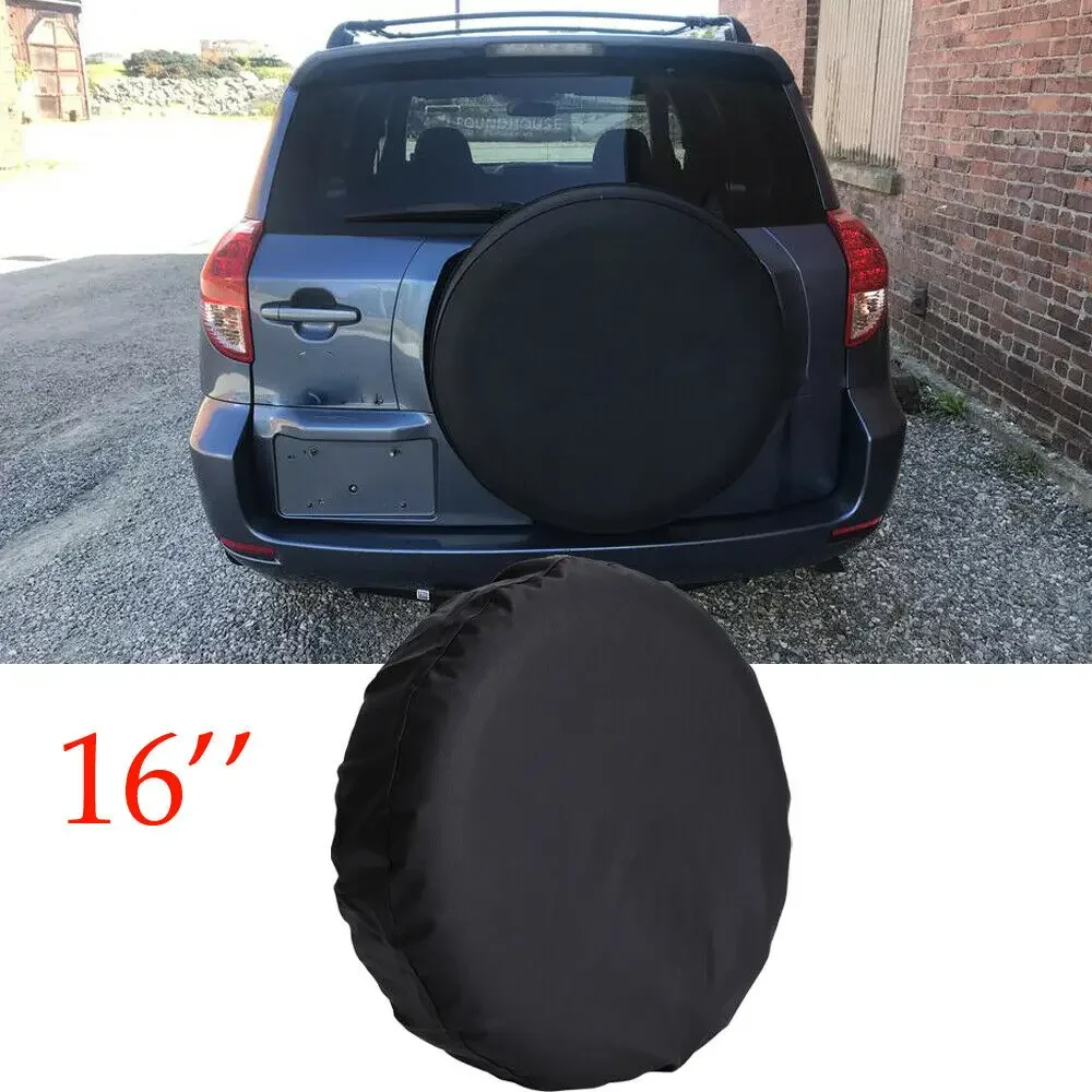 16inch Car Spare Wheel Tire Covers Protector 29&quot; 30&quot; 31&quot; For Toyota RAV4  - £23.15 GBP
