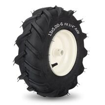13x5.00-6" Tiller Tire and Wheel, 【1" Axle Size】, 3-1/8" Centered - $48.51