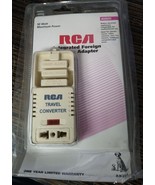 RCA AH250 TRAVEL CONVERTER INTEGRATED FOREIGN VOLTAGE ADAPTER ⭐NEW⭐ - $14.93 CAD
