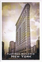 New York Postcard NYC Flatiron Building - £3.16 GBP