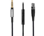 Nylon Audio Cable with mic For AKG K141 MKII MK2 K240 STUDIO K702 headph... - $15.83
