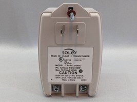 Genuine Solex Plug-in Transformer Power Supply, TRI-PIT 1640U, 16.5VAC, 40VA - £15.74 GBP