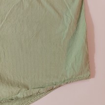 Izod Men's Cotton Green Check Stripe Button-Down Collar Long Sleeve Shirt Size M image 9
