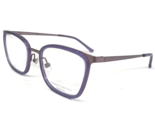 Prodesign Denmark Eyeglasses Frames 3184 c.3522 Clear Purple Square 50-1... - $121.18