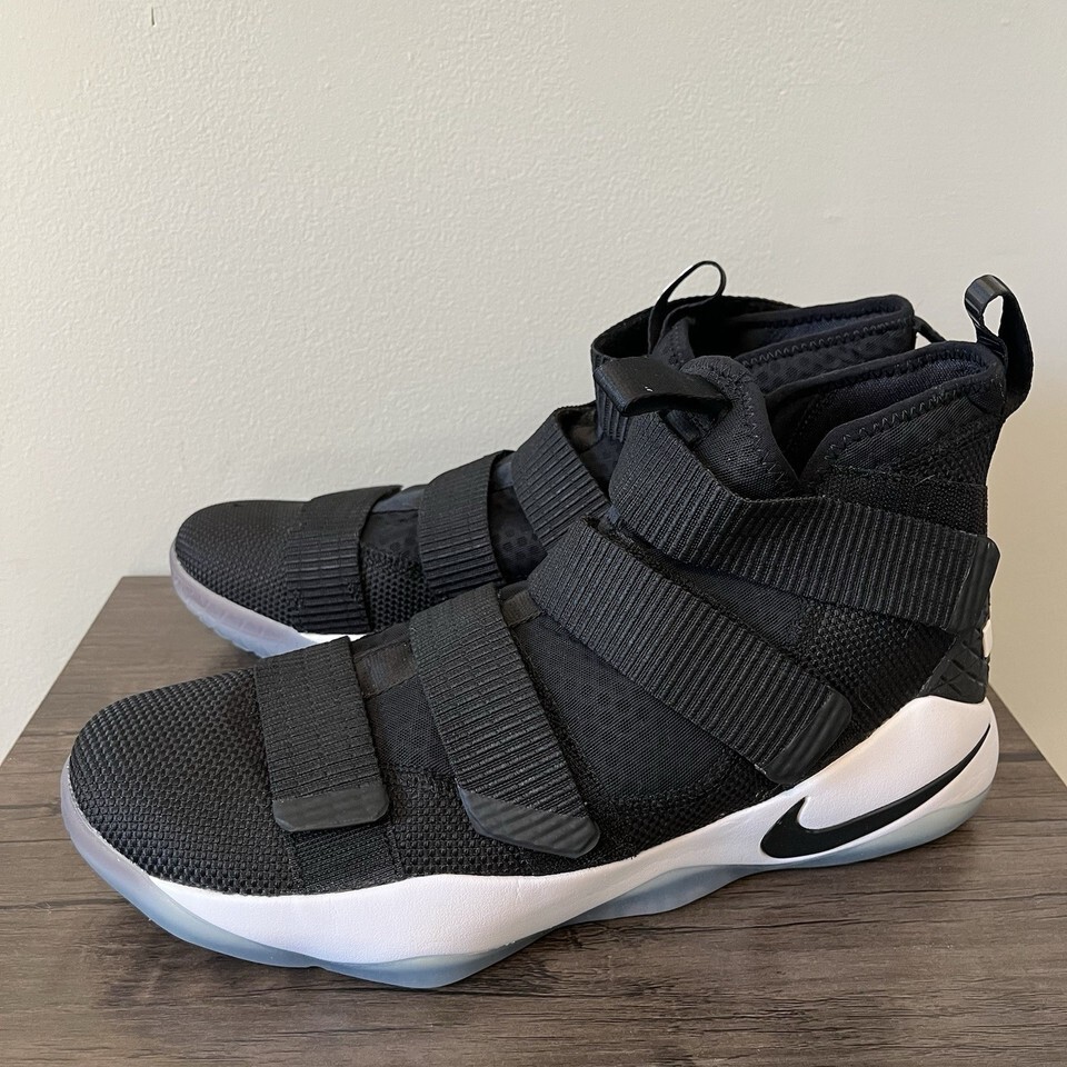 Authenticity Guarantee

Nike LeBron Soldier 11 TB Promo Black White Men’... - $123.49