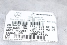 06-09 MERCEDES-BENZ CLK350 COUPE Bluetooth Communication Control Module F3307 image 11