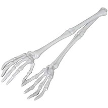 Halloween Gothic Skeleton Hand Arms Tongs Servers Kitchen Utensils Tableware-SET - £3.84 GBP