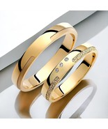 3.30mm Textured Wedding Bands-Diamond Wedding Rings-His and Hers Rings - €582,87 EUR+